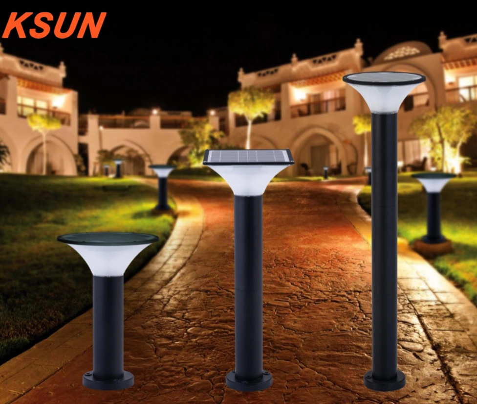 KSUN Hot Sale 7W Solar Garden & Lawn Light with Remote Controller