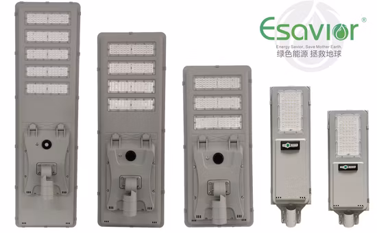 Integrierte All-in-One-LED-Solarstraßenlaterne für staatliche Straßenbeleuchtungsprojekte mit CE/RoHS/IP67/Ik10/CB/IEC/TUV-Sud-Zertifikaten