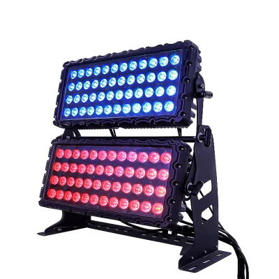 96 Licht 96PCS 10W Wall Washer 960W 96X10W 4in1 DMX City Color LED Outdoor