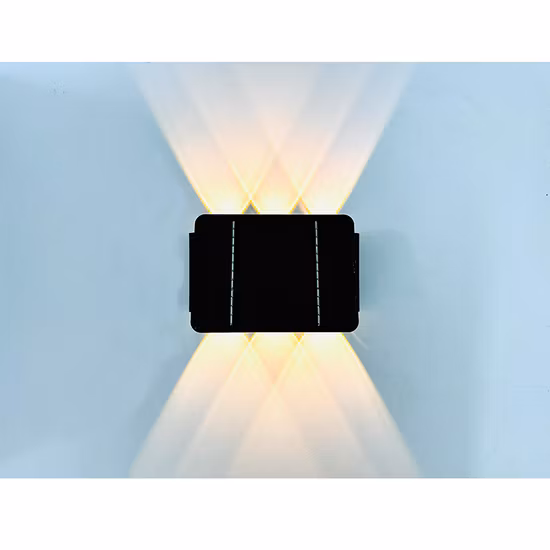 Lt2501 Integrierter Messing-Wandfluter mit einstellbarer Wattzahl und Helligkeit, Druckguss-Messing, 5 W, 12 V CREE für Bäume/Gartenbeleuchtung